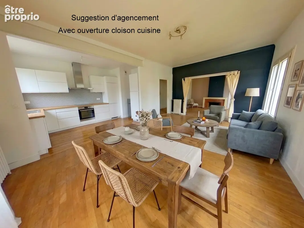 Appartement t5 a vendre brest triangle d'or - 103 m² - 3 chambres - photo 14