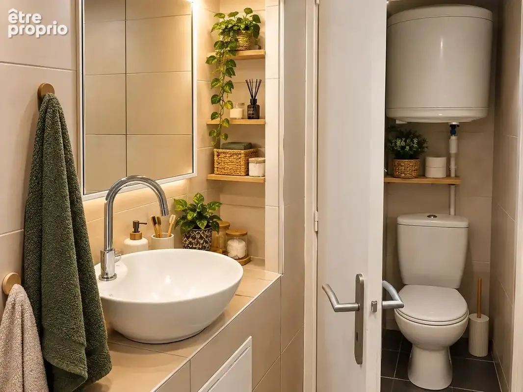 Appartement meublé rénové 1 chambre, séjour lumineux, à 100 m du centre de Céret - photo 8