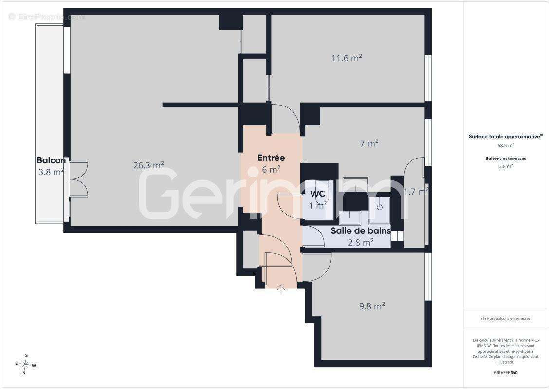 Appartement à GRENOBLE