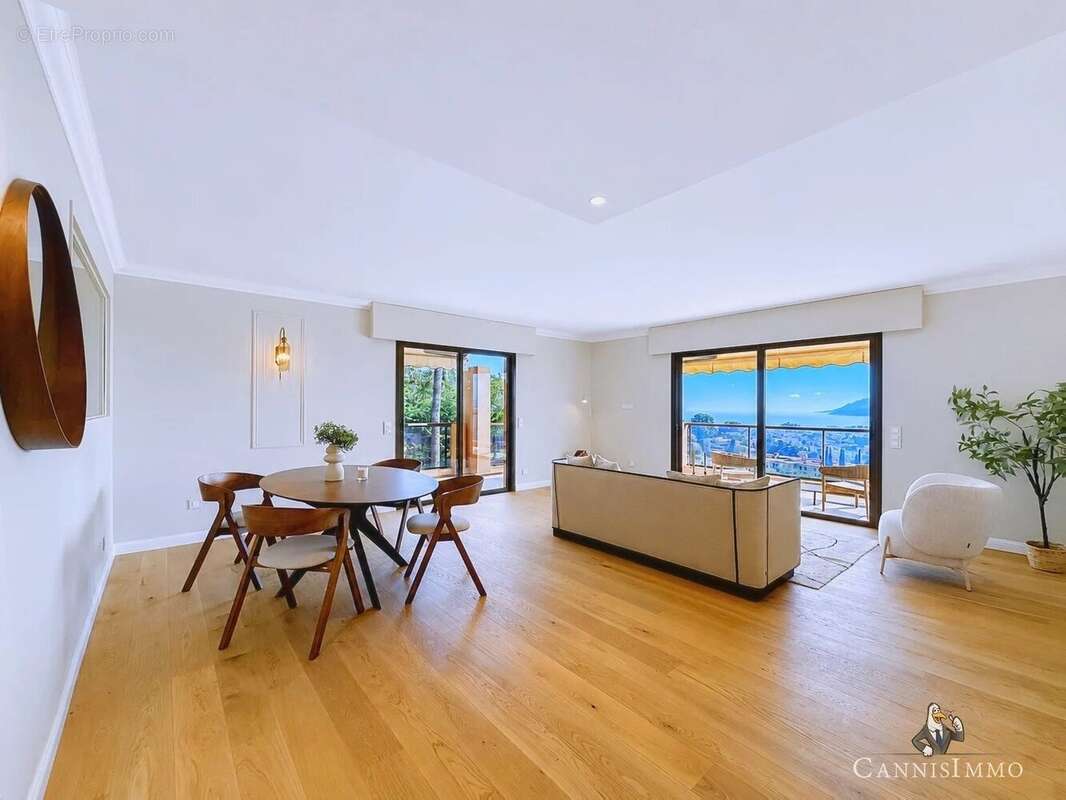 Appartement vue mer le cannet victoria – 4 pièces 107 m² – terrasse – piscine – garage – cave - photo 3