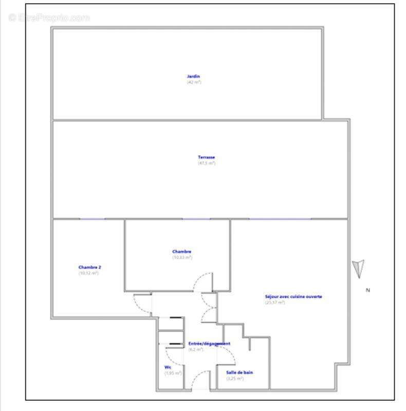 Appartement à PARIS-15E