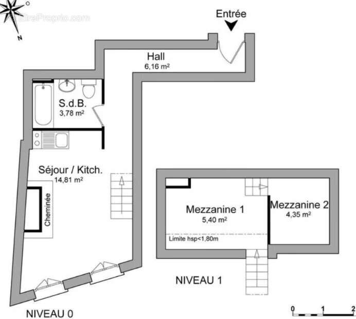 Appartement à LYON-2E