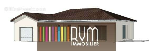 - A titre indicatif / Libre constructeur - Modèle de construction réalisé par l'un de nos partenaires constructeur Habitat Libre - Terrain à SAINT-DENIS-LES-BOURG