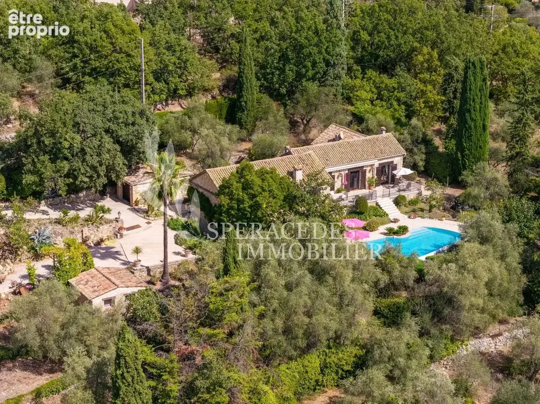 Saint-Cézaire-sur-Siagne – Charmante bastide en pierre de plain-pied - photo 2