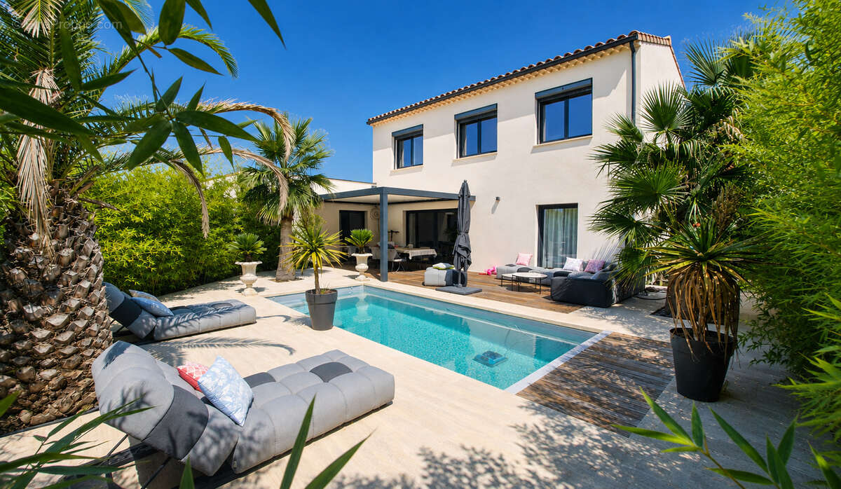 Au calme absolu, villa contemporaine année 2023 - t5 avec piscine - photo 2
