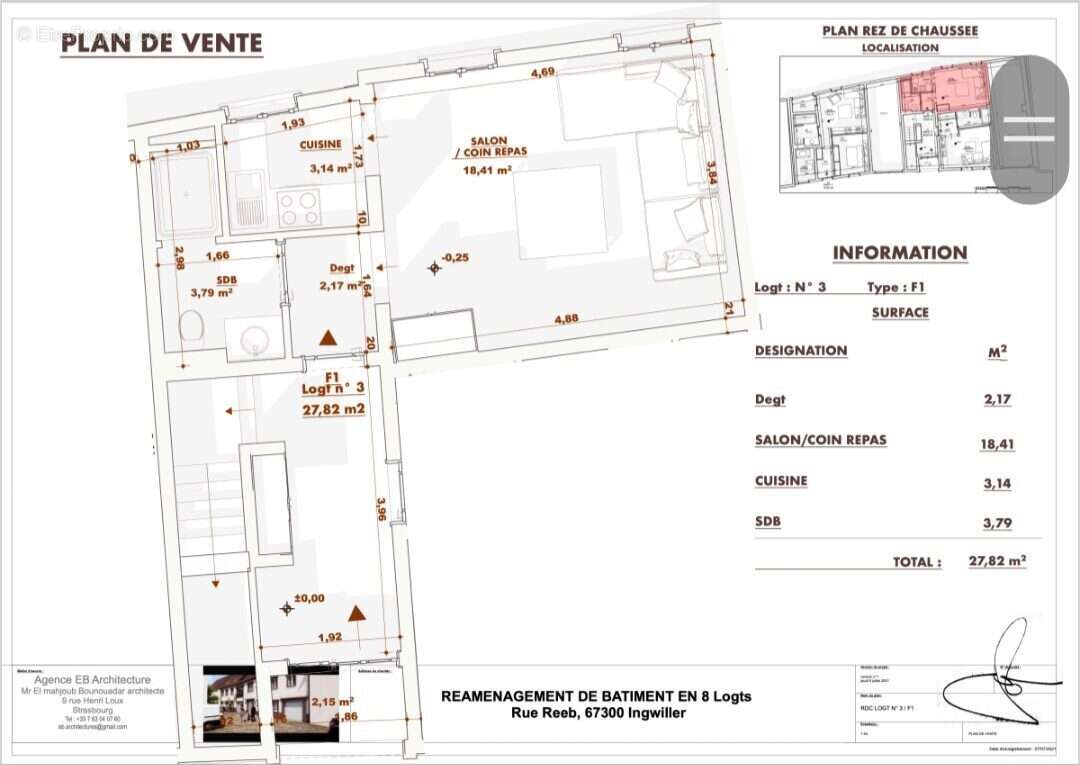 Appartement à INGWILLER