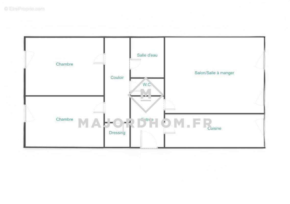 Appartement à MARSEILLE-9E