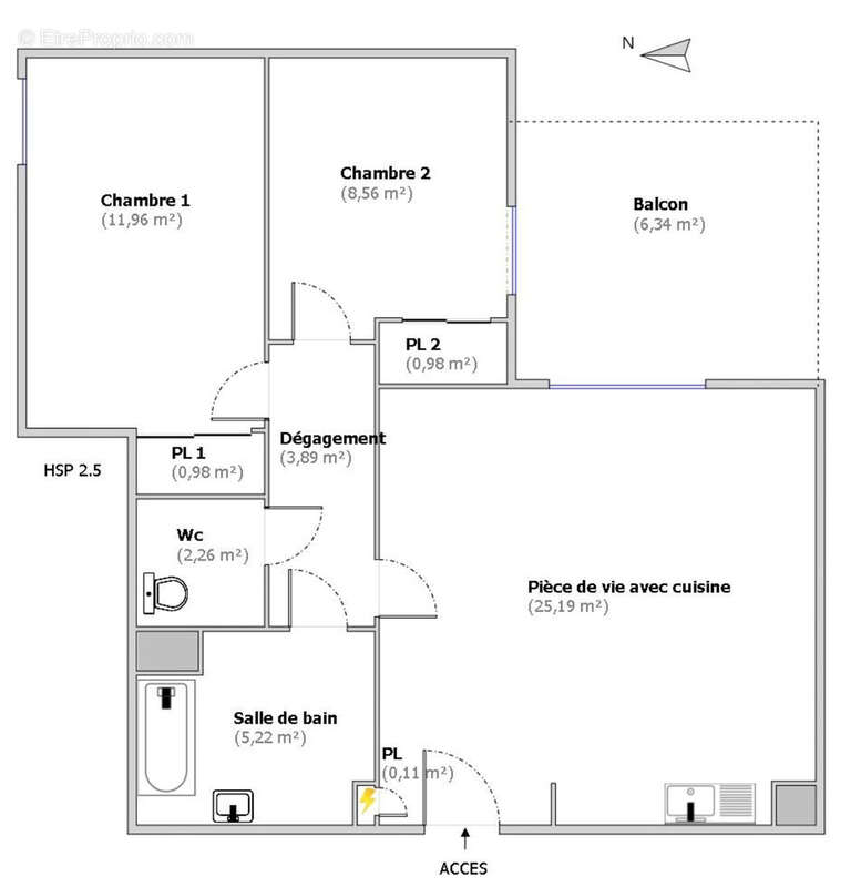 Appartement à VENISSIEUX
