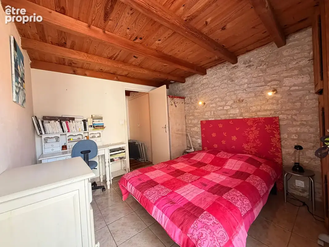 Maison en pierre de charme avec charpente apparente - photo 13
