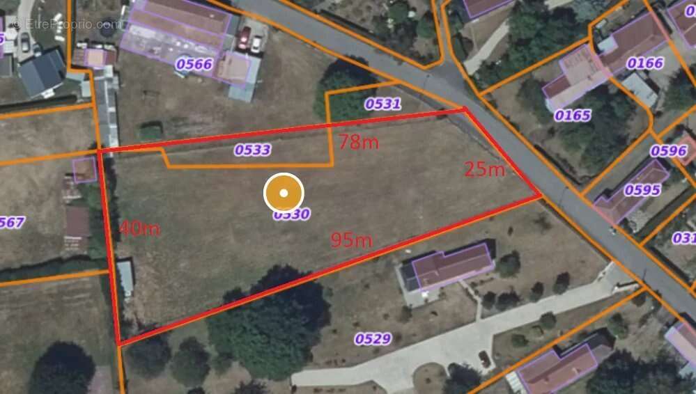 Terrain à LA HAYE-DE-CALLEVILLE