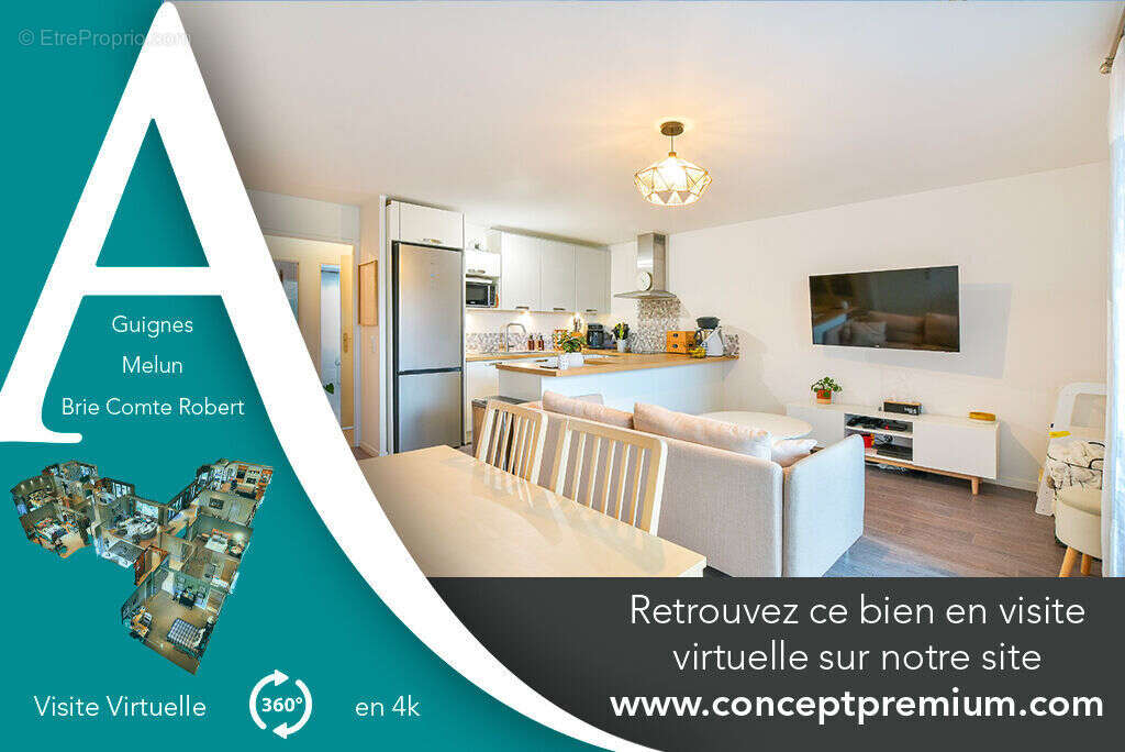 Appartement à BRIE-COMTE-ROBERT