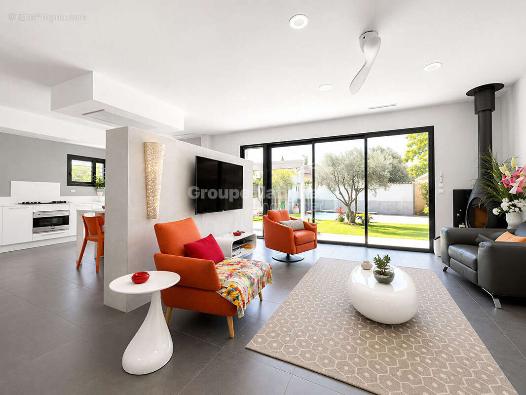 Villa contemporaine de 168 m²  3 chambres  60 m² d'espace de viePrestations haut de gamme  Piscine - photo 6