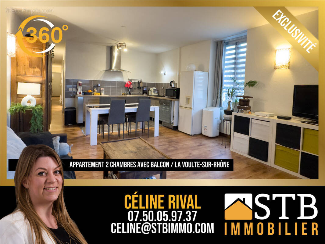 Appartement à LA VOULTE-SUR-RHONE