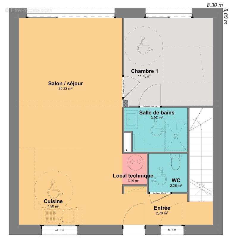 Maison à SAINT-LAURENT-EN-GATINES