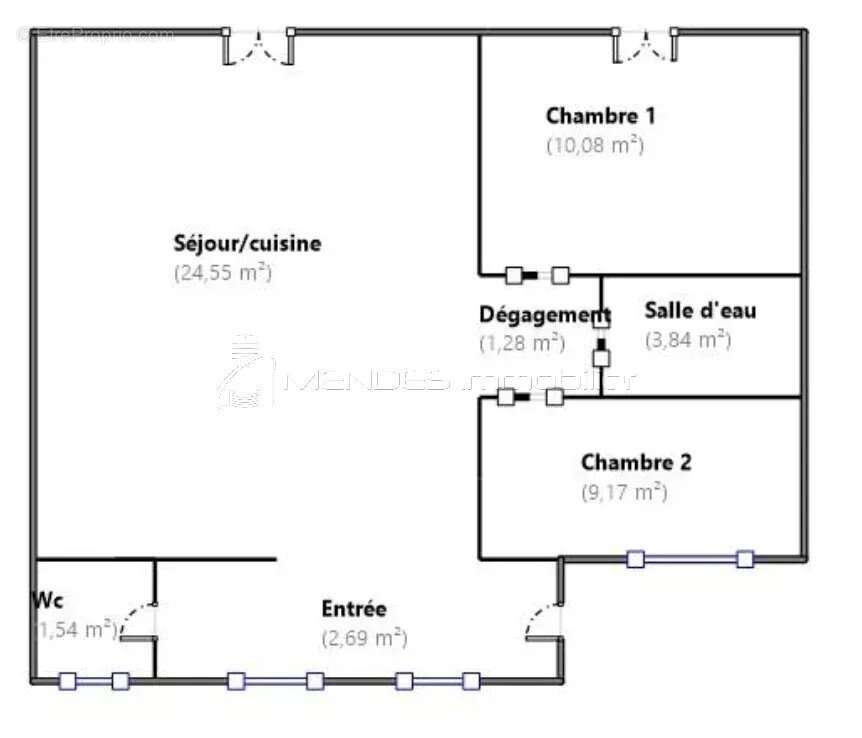 Appartement à BEAUSOLEIL