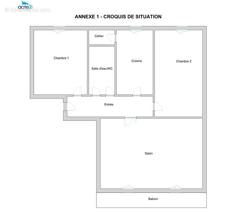 Appartement à SAINT-MARTIN-LE-VINOUX