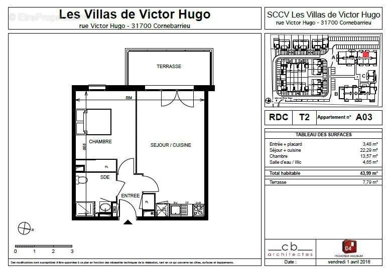 Appartement 43 m² à Cornebarrieu  - photo 9