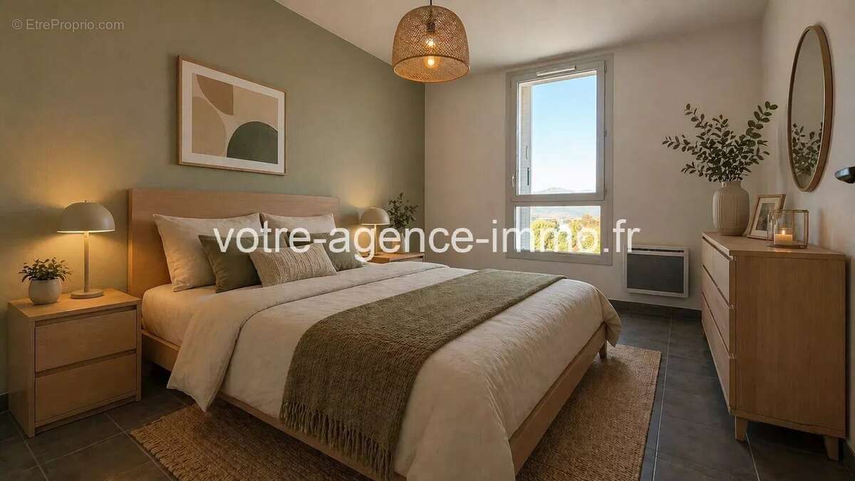 Nice-Meridia-3 Pieces-terrasse-parking en sous sol - photo 9