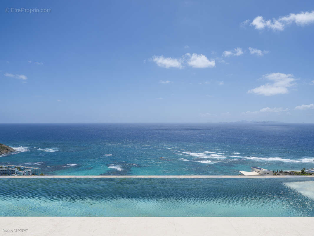 villa 3 chambres Oysrer pound superbe vue mer et St Barth - photo 2