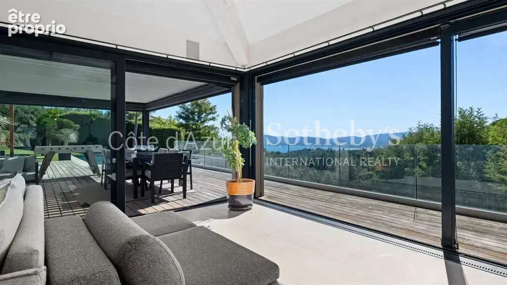 Grimaud Beauvallon, villa contemporaine avec piscine et vue mer à proximité du golf - photo 3