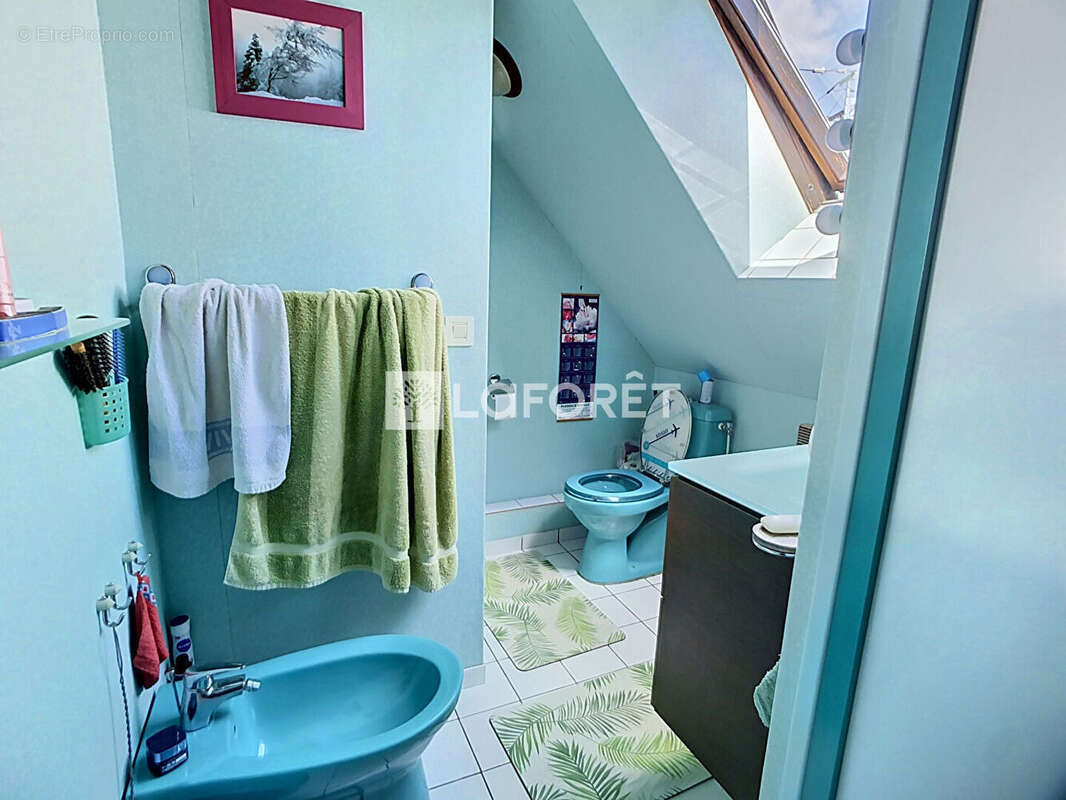 Maison Saint Malon Sur Mel 4 chambres 142 m2  - séjour cathédral - photo 10