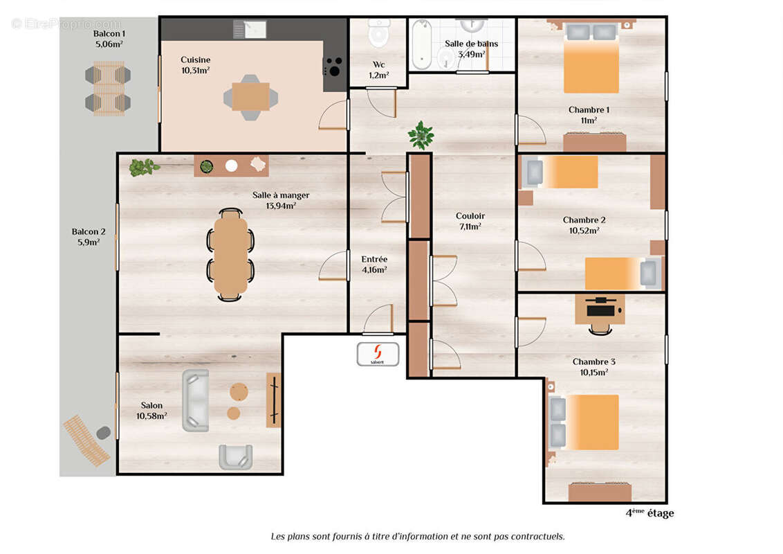 Appartement à MONTLUCON