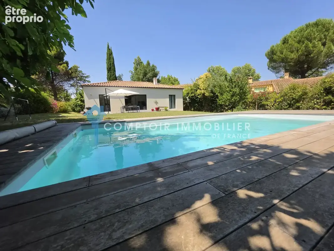 Dépt Hérault (34) - Saint André de Sangonis - À vendre - Villa T4, 105m2, terrain 1017 m2, terrasse, garage - photo 1