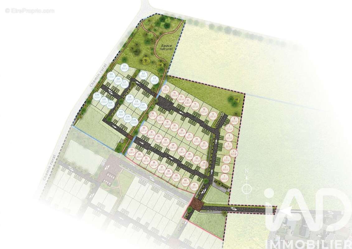 Photo 2 - Terrain à SAINT-AUBIN-D&#039;AUBIGNE