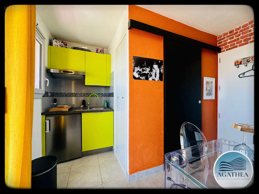A vendre - cap d agde - studio vue port - photo 6