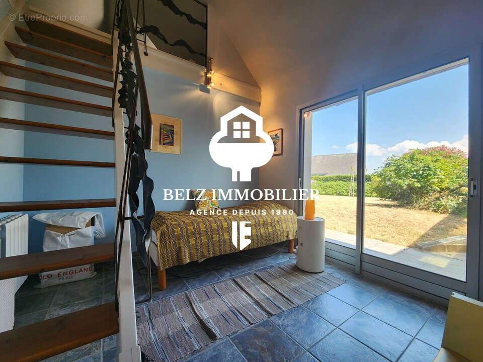 Plouhinec rare maison 95% plain pied 4 chambres garage dependance atelier et terrain clos de 747m² proximité ria d'etel - photo 10