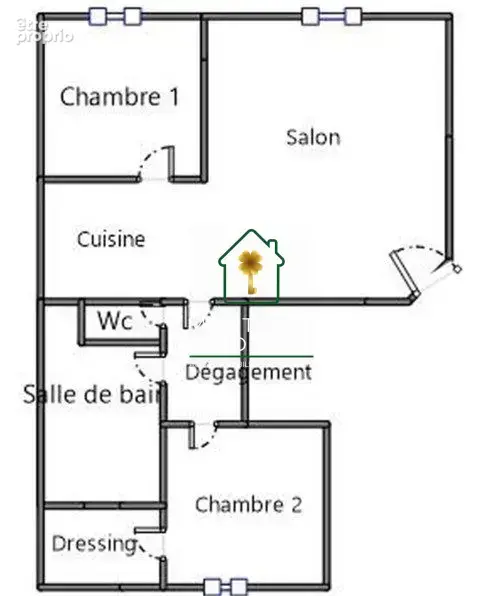 Appartement 3 pièces 66 m² à vendre à La Cote-Saint-Andre (38260) - photo 9