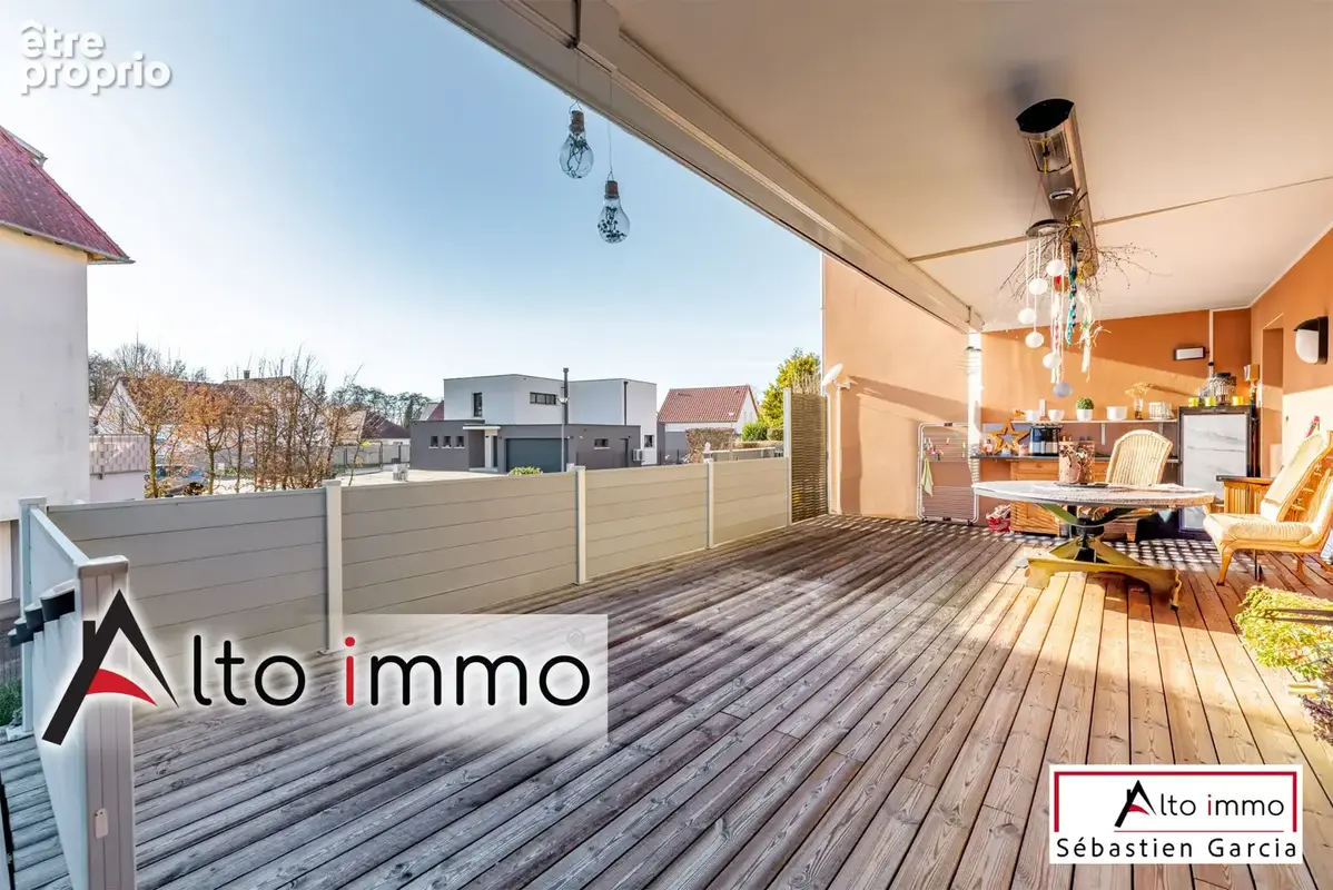 Appartement  T3/T4 de 88 m2 + 42 m2 de terrasse - Jardin de 200 m2 & double garage Soufflenheim Golf - photo 4