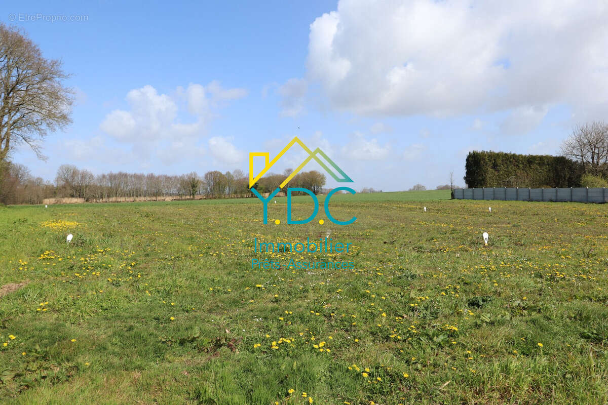  Terrain constructible 1144 m² viabilisé  Héricourt-en-Caux (76)  calme - Terrain à HERICOURT-EN-CAUX
