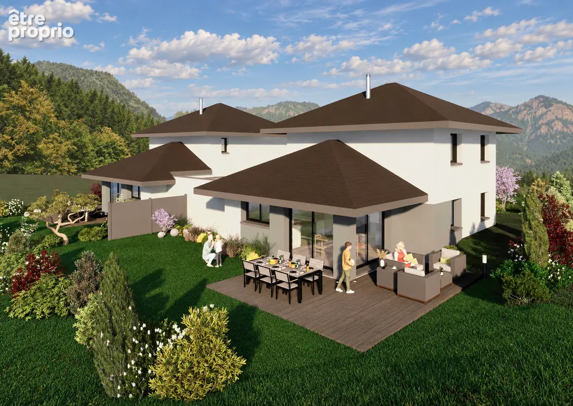 DOUSSARD - Terrain de 302 m² avec projet de construction à vendre - photo 2