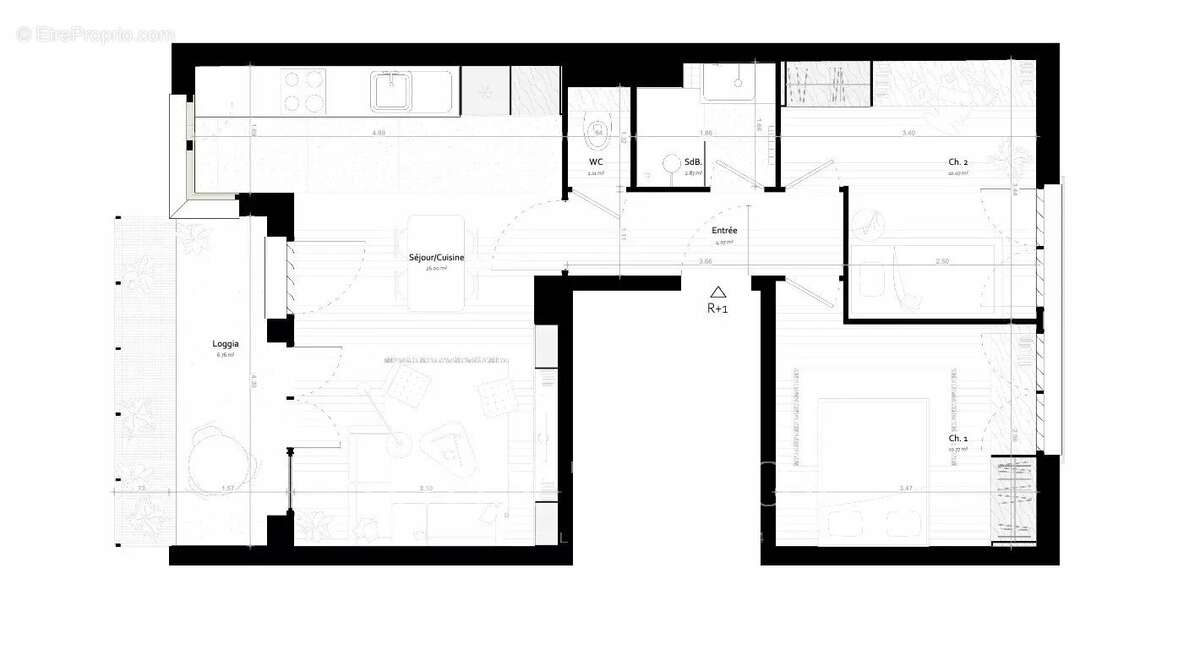 Appartement à BORDEAUX