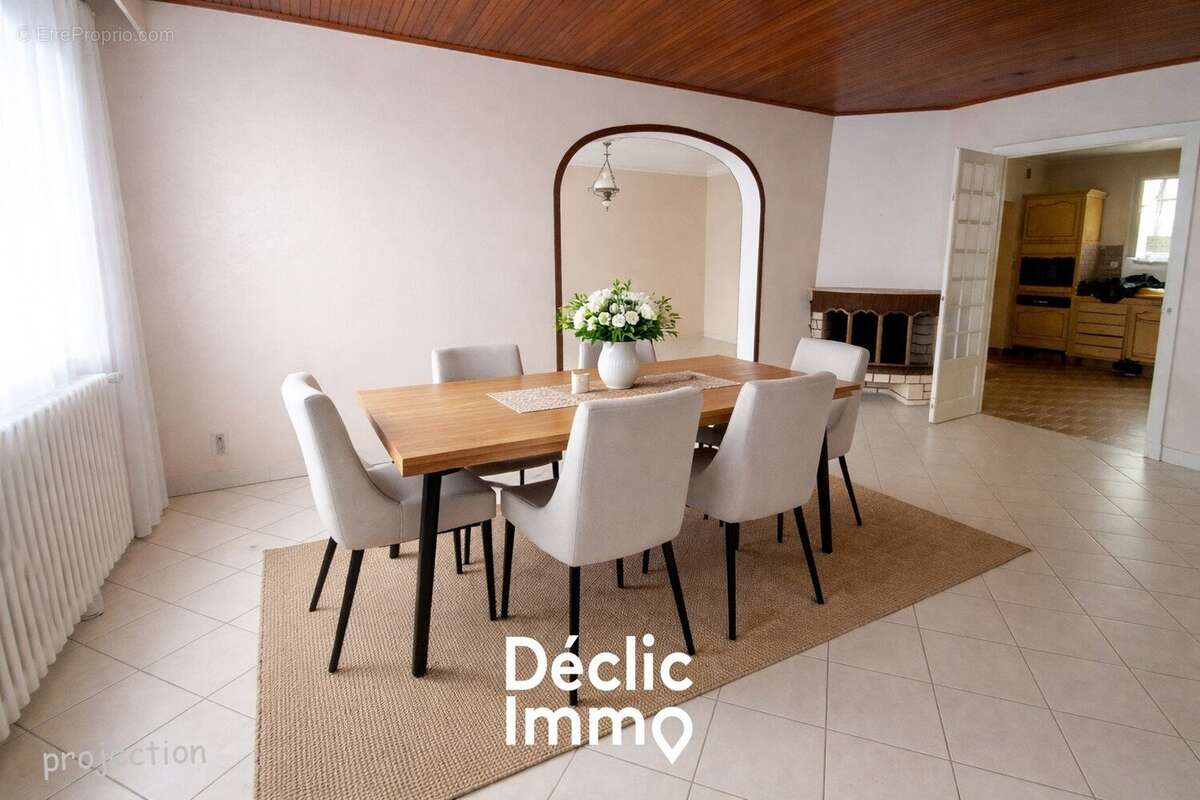 Plain-pied avec 3 chambres  véranda  terrain de 350 m²  au calme - photo 3