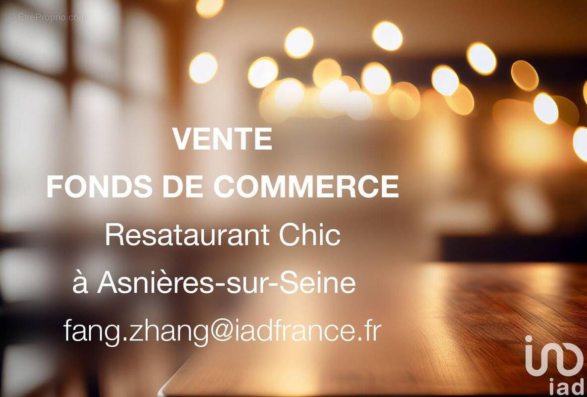 Photo 1 - Commerce à ASNIERES-SUR-SEINE