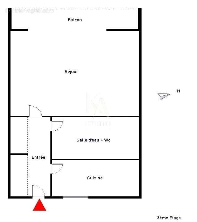 Appartement à PARIS-15E
