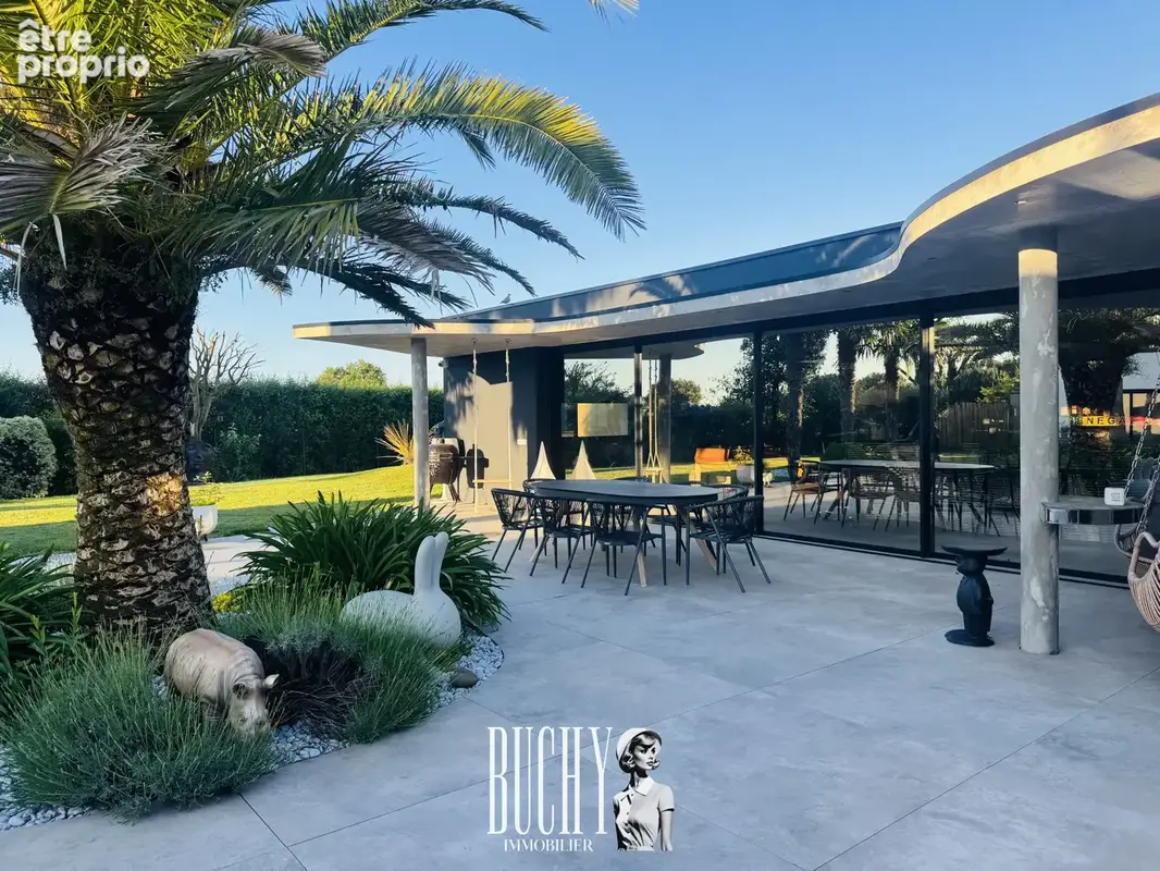 Villa contemporaine de plain-pied avec piscine - photo 2