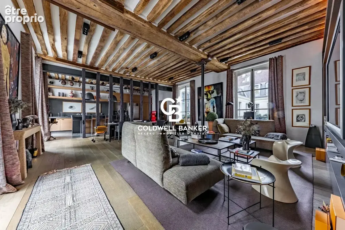 Marais , appartement dans un hôtel particulier - photo 2