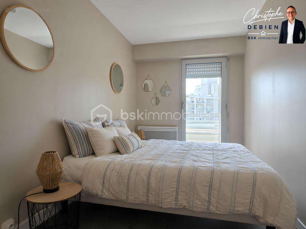 Pornichet – appartement t2 de 41,56 m² – 1 chambre –  loggia - place de stationnement - à quelques pas de la plage - photo 4