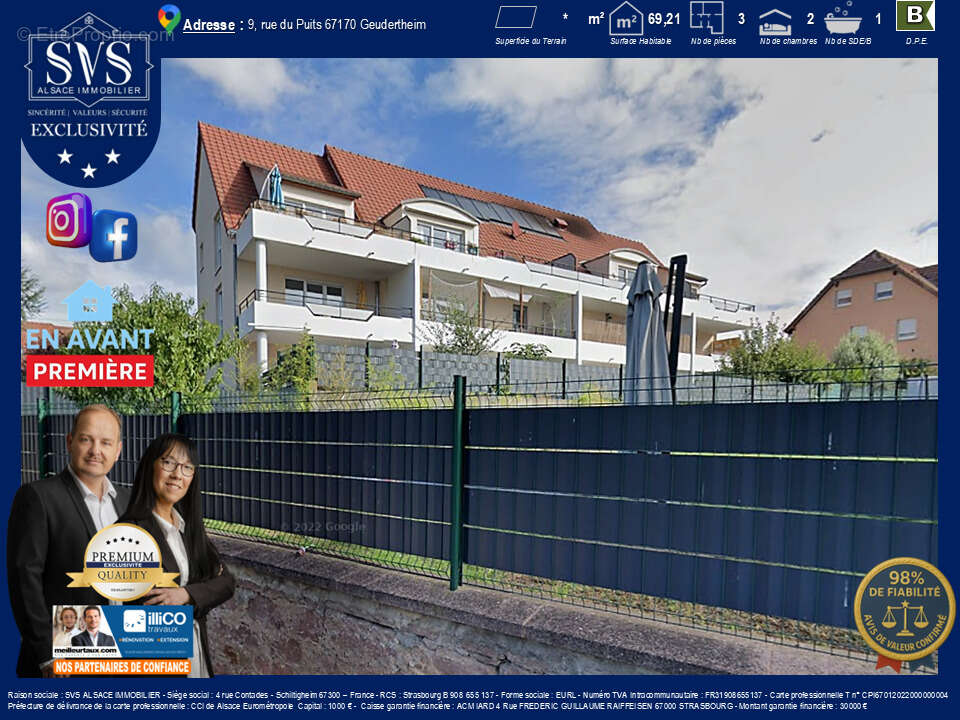 Appartement à GEUDERTHEIM