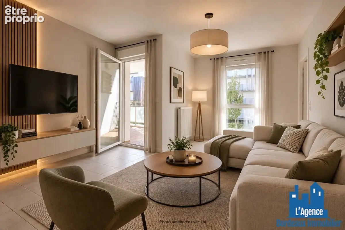 Offre d'achat acceptée ! exclusivité !!! lormont - la ramade - appartement type 2 de 42 m²  avec terrasse + place de parking ext - photo 1