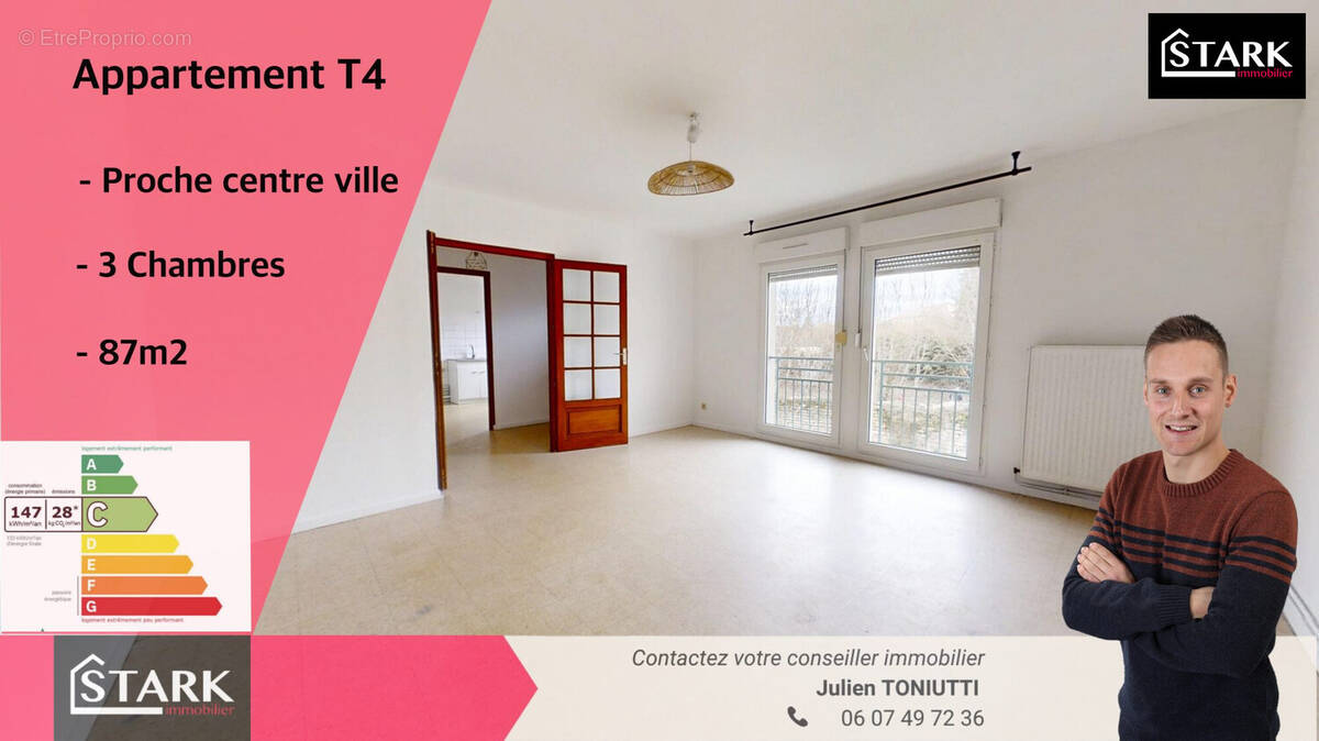 Appartement à LUXEUIL-LES-BAINS