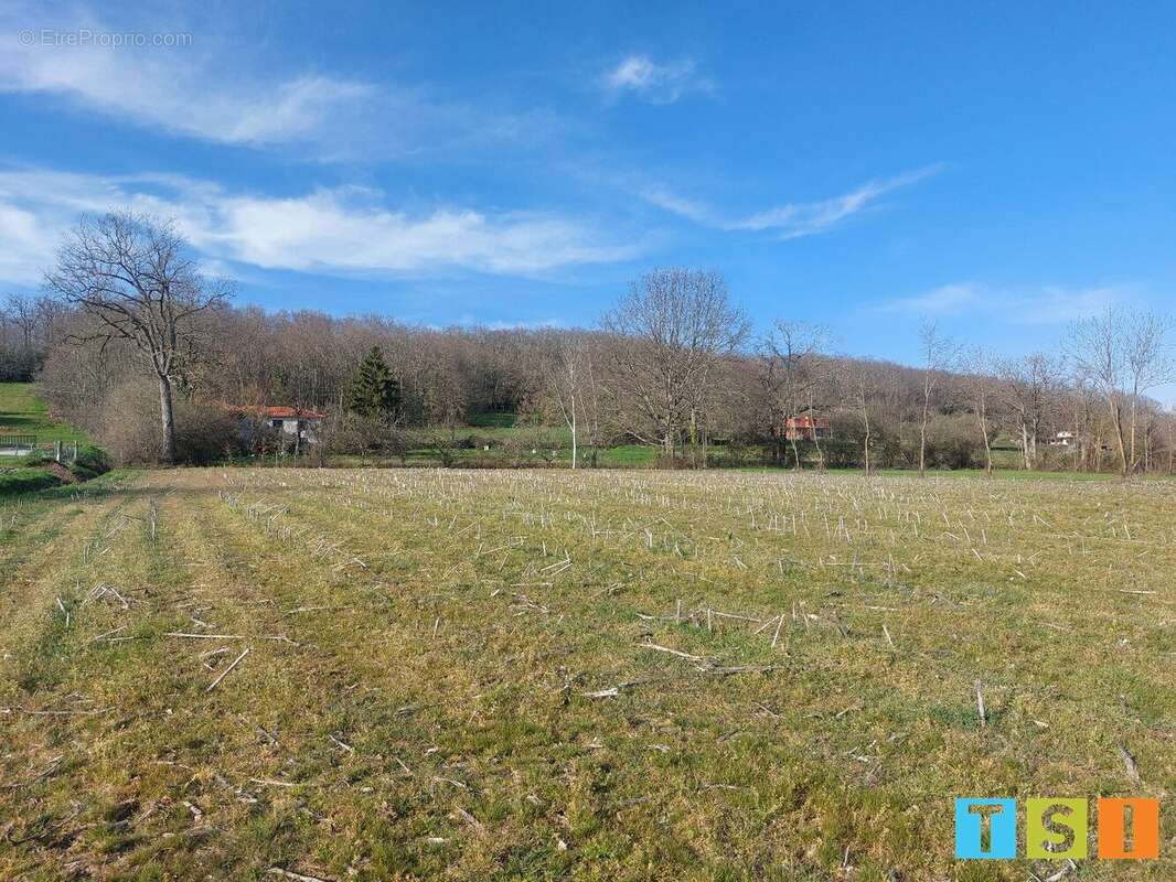 Terrain constructible (2500 m²) avec permis de construire sur 6760 m² avec vue dégagée - photo 4