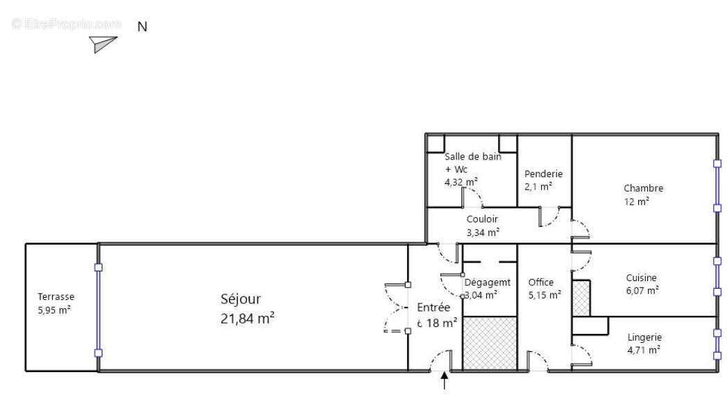 Appartement à MARSEILLE-8E