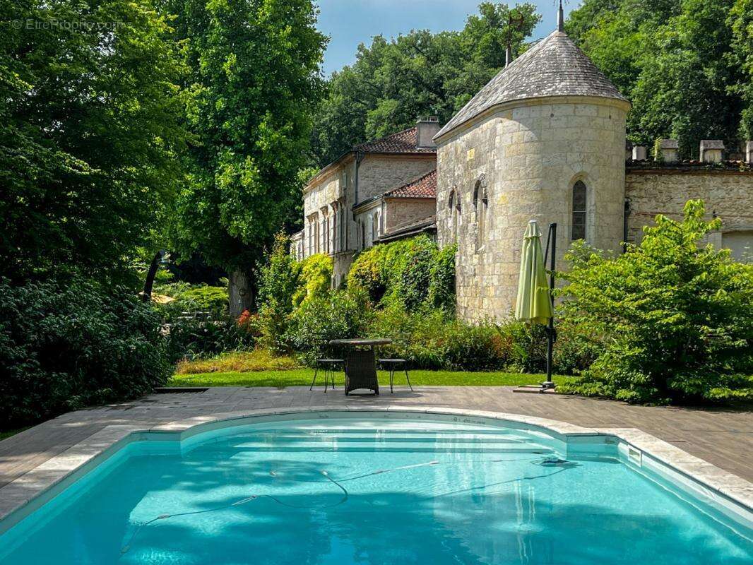 Château entièrement restauré sur 5 hectares de terrain (dont 2 hectares de bois et 3 sources d'eau) - photo 12