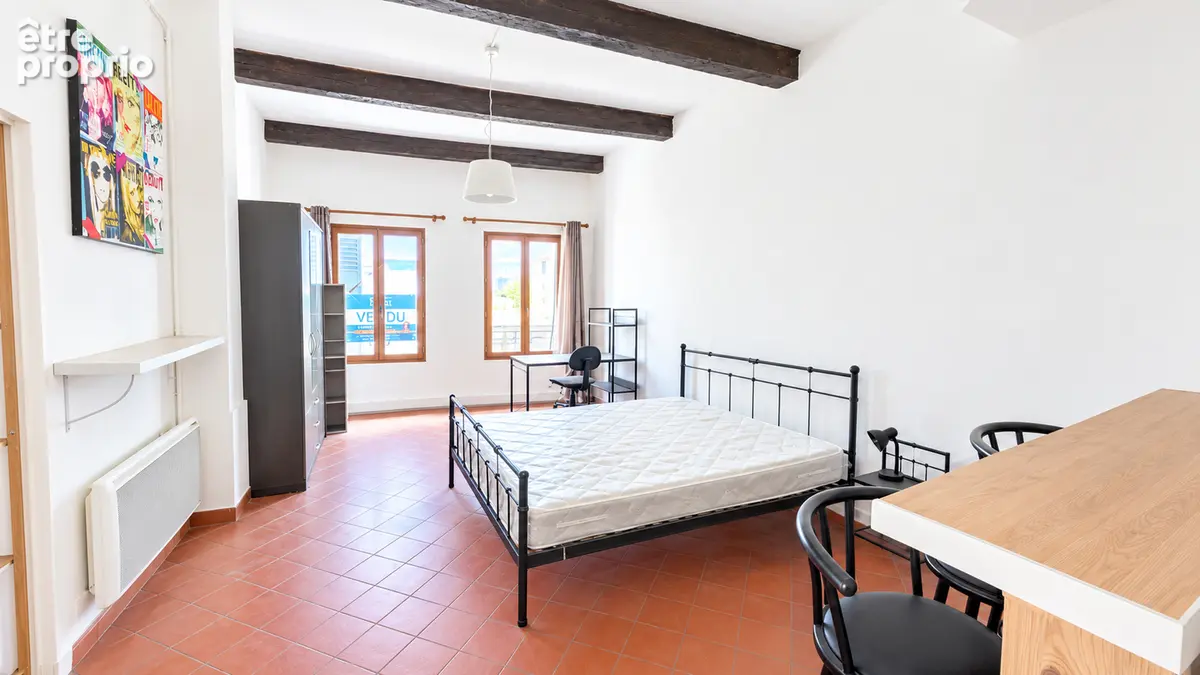 Appartement Nimes-Centre  1 pièce(s)  de 34.44m2 - photo 1