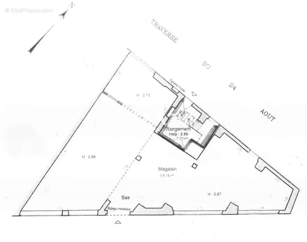 Vente  local commercial antibes - local 162 m² - photo 4