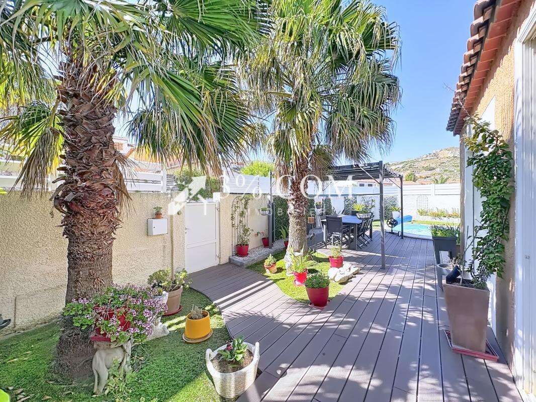 Maison de plain-pied avec piscine, jardin et vue dégagée sur - photo 7